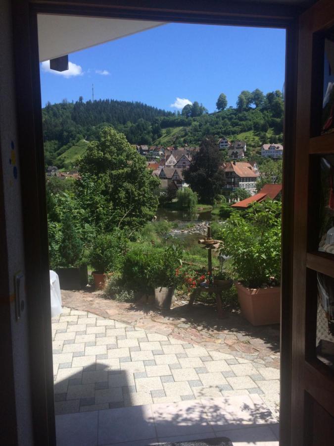 Urlaub Mit Blick Auf Schiltachs Fachwerkhaeuser Ngoại thất bức ảnh